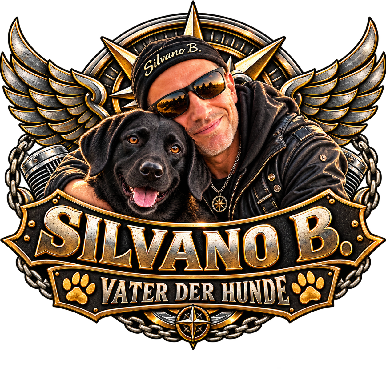 Logo Vater der Hunde – Silvano B. und Slaven